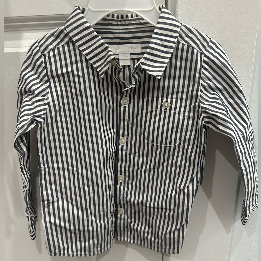 Burberry button up shirt